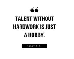 Kelly often posts her quotes on her Instagram account.